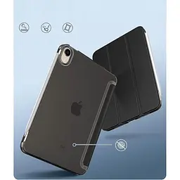 Чохол-книжка BeCover Tri Fold Hard для Apple iPad Mini 7 2024 Black (712450) - мініатюра 2
