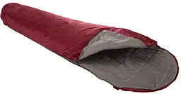 Спальник Grand Canyon Whistler 190, літній, комфорт +16°C, форма мумія, бордовий 210x80 см