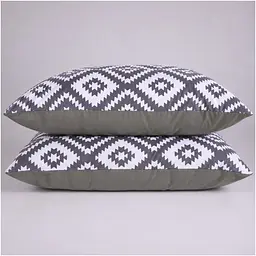Подушка MirSon Сolor Fun Line Silver Geo Zebra Eco-Soft (2200014311873) - мініатюра 3