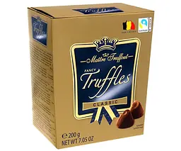 Трюфельні цукерки Maitre Truffout Fancy Truffles Сlassic 200г.