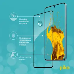 Скло захисне Piko Full Glue Xiaomi Redmi Note 13 Pro 5G Black (1283126584008) - мініатюра 4