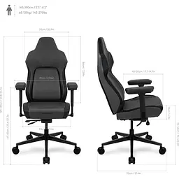 Геймерське крісло TX3 Core Smart Modern Black (TEGC-2071101.11) [145370] - мініатюра 8