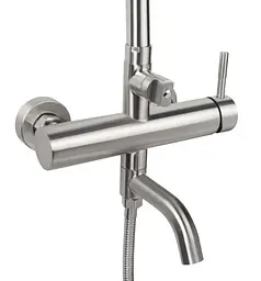 Душова система універсальна Lidz Aria 1031, Nickel (k35) LDARI1031NKS34933 - мініатюра 2
