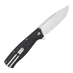 Ніж складаний туристичний SRM 221X-GB (9.2 см) 14C28N / G10 чорний - мініатюра 4