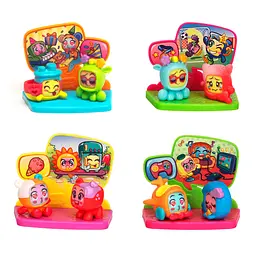 Набір фігурок Moji Pops S1 Коробочка пригод: 2 фігурки та сцена (PMP1D612IN00) - мініатюра 3