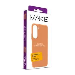 Чохол MAKE Xiaomi Redmi A7 Pro Silicone Sunset Orange - мініатюра 5