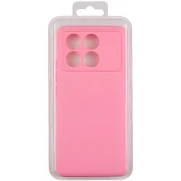 Чохол Lakshmi Silicone Cover Full Camera (A) для Xiaomi Poco X6 Pro Рожевий / Pink - мініатюра 6