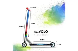 Самокат трюковий Ride Volo Silver T02 - мініатюра 2