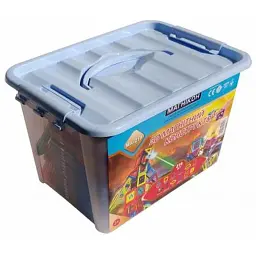 Конструктор Магнікон 218 деталей Plastic box (MK-218) - мініатюра 3