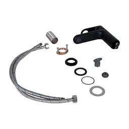 Змішувач для раковини Qtap Jay QTJAY270BLM45545 Black Matt - мініатюра 4