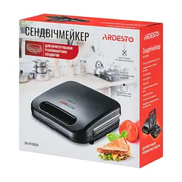 Сендвічниця ARDESTO SM-H110BSN - мініатюра 6