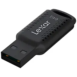 USB флеш накопичувач Lexar 64GB JumpDrive V400 Black USB 3.0 (LJDV400064G-BNBNG)
