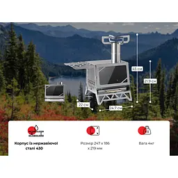 Кемпінгова піч твердопаливна Naturehike CNK2300CW020 - мініатюра 10