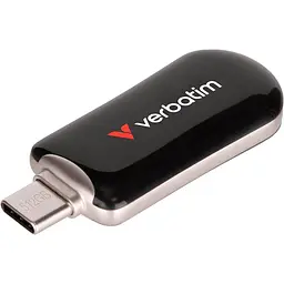 Флеш-накопичувач Verbatim Plectra USB-C Black 512 ГБ USB 3.2 Gen 1 (30227)