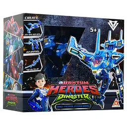 Динозавр-трансформер DINOSTER - МЕГА ДИНО-ПЕТРОЛ ПТЕРА ВІНГ DINOSTER EU580808 - мініатюра 5
