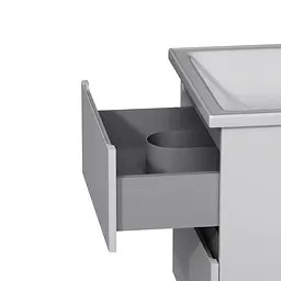 Тумба підвісна AM.PM X - Joy 55 см з умивальником M85-FHX0553-WC0553WG38 - мініатюра 7