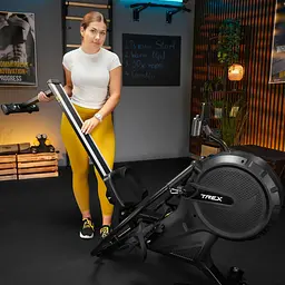 Гребний тренажер Trex Sport APRON TX-880RM аеромагнітний чорний - мініатюра 18