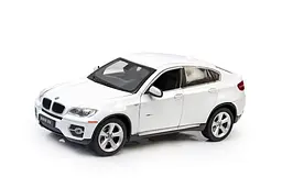 Машинка Rastar BMW X6 1:24 білий 41500