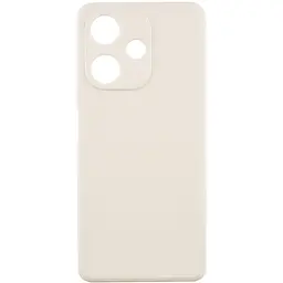 Силіконовий чохол Candy Full Camera для Infinix Hot 30 Бежевий / Antique White