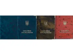 Обкладинка ПОЛІМЕР ПВХ для Пенсійного посвідчення 172х115мм арт.305031 в асортименті