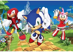 Пазл Clementoni SuperСolor: Їжак Сонік і його команда, Сонік (SuperСolor - Sonic the Hedgehog Puzzle - 104 pcs.), 104 ел. (27256) - мініатюра 2