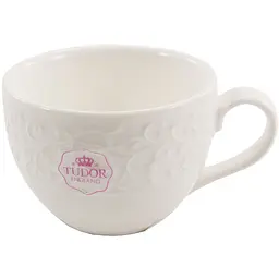 Чашка порцелянова Interos Tudor кругла 90 мл біла (TU3559)