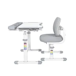 Парта зі стільцем FunDesk Vivo Grey (221892) - мініатюра 8