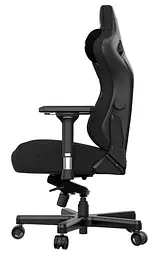 Ігрове крісло Anda Seat Kaiser 3 L Black Fabric (AD12YDC-L-01-B-CF) - мініатюра 4