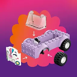 Конструктор LEGO Friends Автомобіль для доставки тортів з єдинорогами 67 деталей (42675) - мініатюра 6