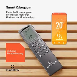 Камін електричний Klarstein Opala Smart (10045362) - мініатюра 6