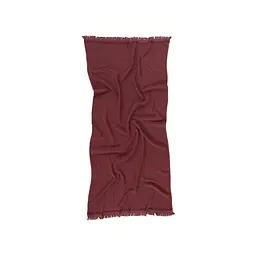 Рушник махровий Buldans - Parga (Patara) burnt bordo бордовий 80x160 - мініатюра 4