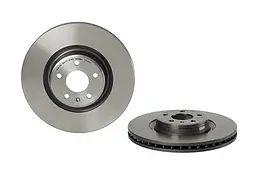Диск тормозной вентилируемый Audi A4 B9, A5, Q5, A6 C8, A7 15-25г Brembo ( 09.D059.11 ) - миниатюра 2