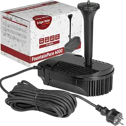 Фонтан-фільтр для ставка Kruger Meier FountainPure 4000 3 в 1: насос, фільтр, фонтан (3000 л/год) - мініатюра 3