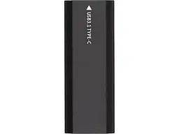 Кишеня для накопичувача PowerPlant NVMe/SATA M.2 SSD to USB 3.1 Black (HC380459)