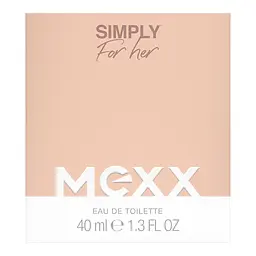 Туалетна вода для жінок Mexx Simply for Her 40 мл - мініатюра 3