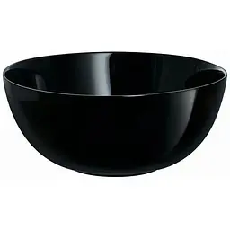 Салатник Luminarc Diwali black круглий склокераміка чорний d18 см (P0864)