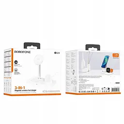 БЗП BOROFONE BQ29 Feliz 3in1 White - мініатюра 3