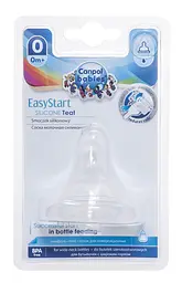 Соска силіконова Canpol babies EasyStart, повільний потік, 0 +, 1 шт. (21/719)