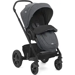 Коляска 2 в 1 Joie Chrome DLX Pavement сіра - мініатюра 4