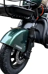 Електричний трицикл Corso RAW 1200W 72V 28Ah Сірий - мініатюра 3