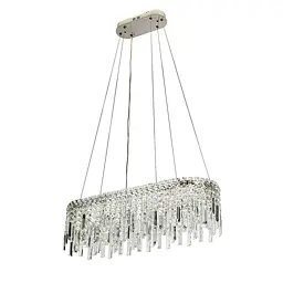 Люстра LED Levistella 802L39030 CH, 68W, регульована температура кольору, хром, сучасний стиль для дому