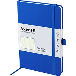 Книга записна Axent Partner A5- в клітинку 96 аркушів блакитна (8201-07-A) - мініатюра 2