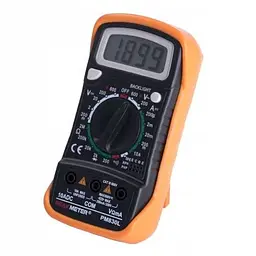 Цифровий мультиметр тестер з підсвіткою екрана PeakMeter PM830L - мініатюра 6