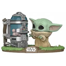 Фігурка Funko Pop Малюк Йода з Каністрою Мандалорець The Child with Egg Canister Mandalorian 10см TM TCWEC
