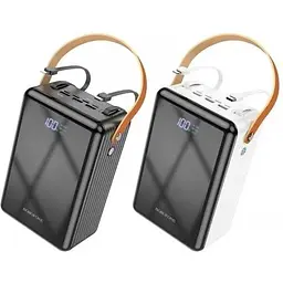 Зовнішній акумулятор Borofone BJ32 Terra fully compatible 80000mAh 22.5W чорний 6941991100062 - мініатюра 9