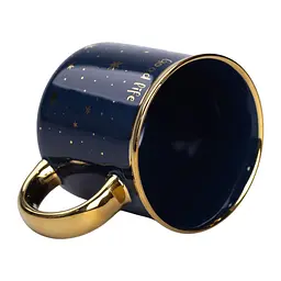 Чашка порцелянова Good life 320 мл, синій Liling Rongxiang Ceramic RX-N231506BL - мініатюра 3