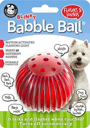 Інтерактивна іграшка-м'яч для собак Pet Qwerks Blinky Babble Ball