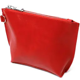 Жіноча шкіряна косметичка SHVIGEL 20х14х5 см acs0025797 - мініатюра 2