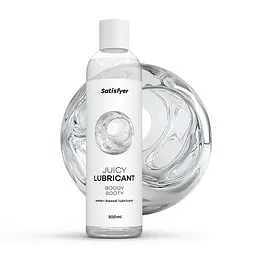 Анальна змазка на водній основі Satisfyer Juicy Lubricant Boogy Booty water based 300 мл - мініатюра 2