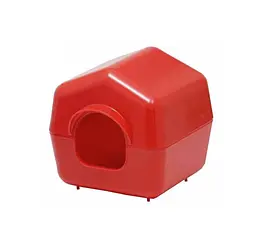 Будиночок для гризунів Ferplast Isba 4638 Hamster House червоний 10.4x11.4х11 см 84638799